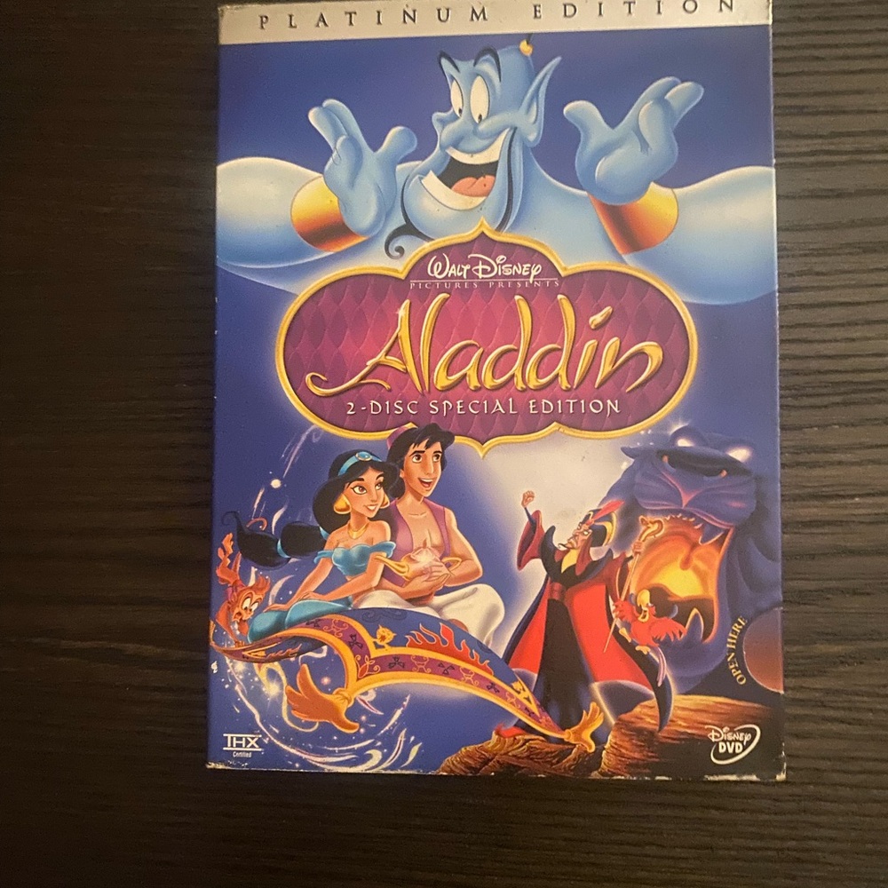 4/$20 Aladdin Platiumum Edition Special Edition 2 disc set